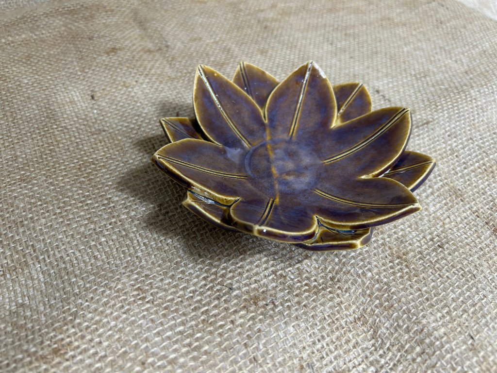 Flor de Lótus Decorativa (Porta Velas)