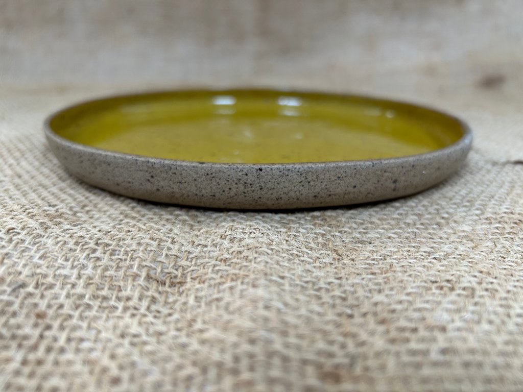 Prato de Sobremesa Açafrão