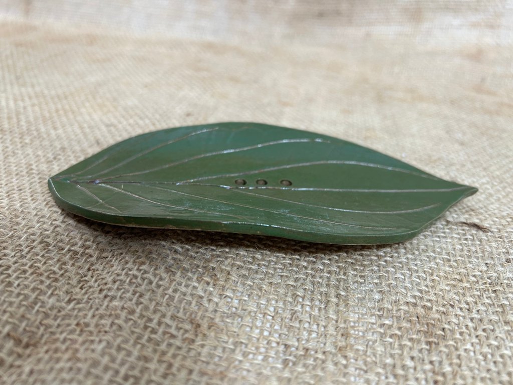 Saboneteira Folha Verde